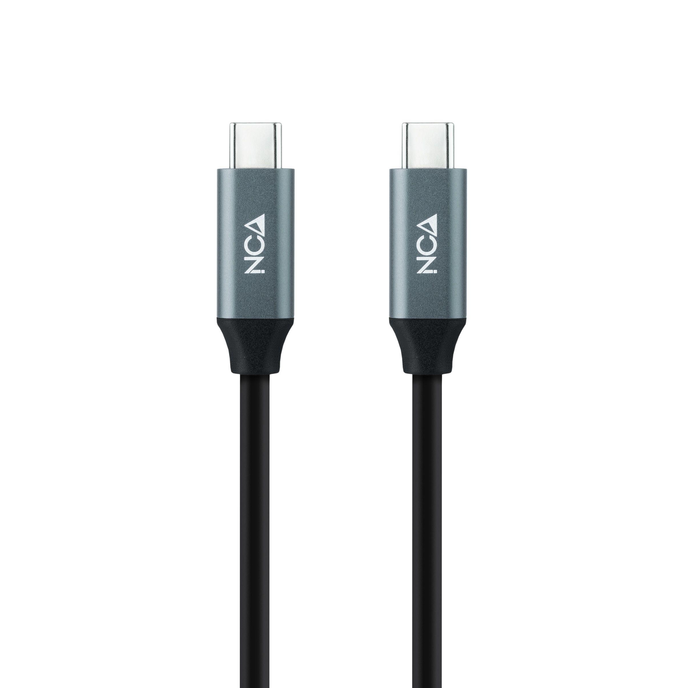 Cabo USB-C NANOCABLE 10.01.4301 (1 m - USB C - Preto) — miniatura 2