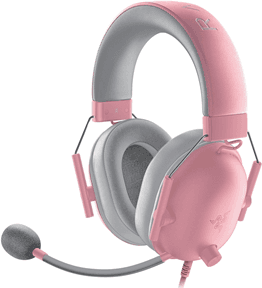 Headset Gaming RAZER BlackShark V2 X Quartz (Binaural - Com fios - Circum-aural - Rosa)