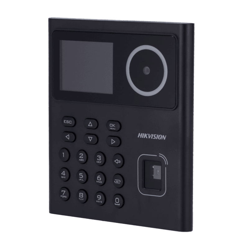 Terminal de Controlo de Acessos e Presenças HIKVISION DS-K1T320MFWX-B/S (500 Utilizadores - Facial, Impressão Digital, Cartão MF e PIN), miniatura 2