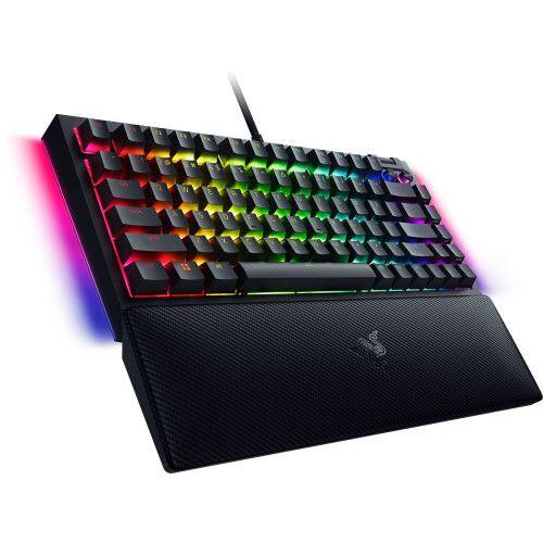 Teclado RAZER BlackWidow V4 75% (Inglês - Mecânico Razer Orange - USB - Preto)