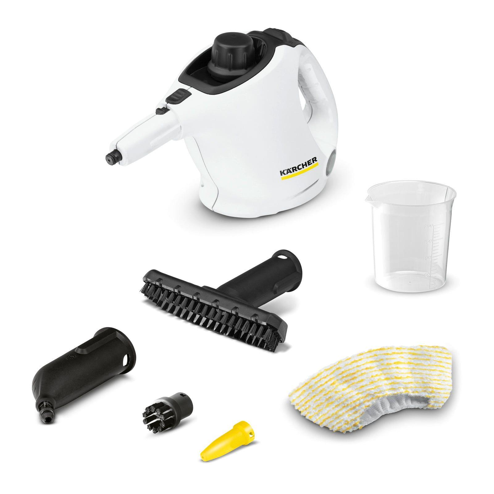 Vaporeta de Mão KÄRCHER SC1 (Altura 18,6 cm - Branco e Preto)