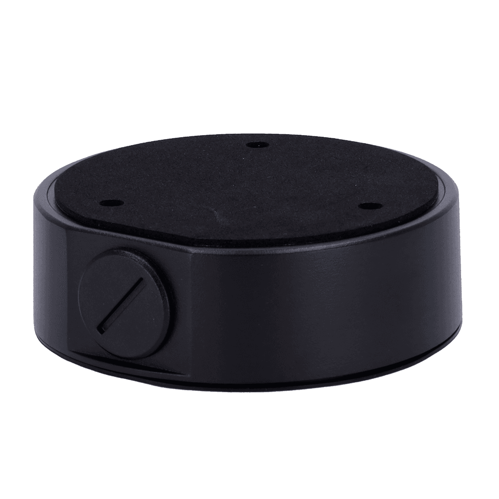 Caixa de Ligações para Câmaras Dome UNIVIEW UV-TR-JB03-I-IN-BLACK (Liga de Alumínio - 36 mm - Ø 117,8 mm - Preto)
