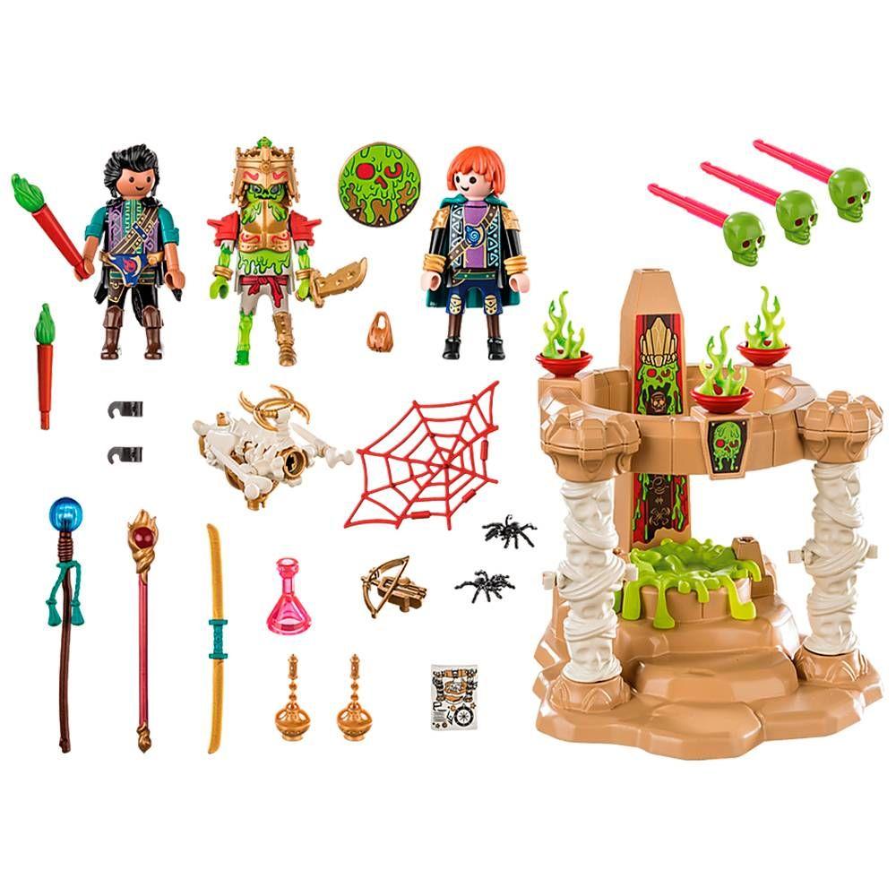 Construção PLAYMOBIL 70751 Templo do Exército dos Esqueletos (5 Anos - Multicor), miniatura 3