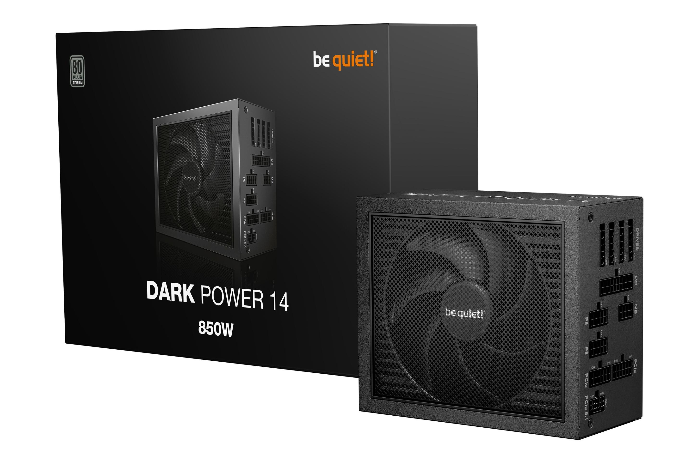Fonte de Alimentação BE QUIET! Dark Power 14 850W (ATX - 850 W - 80 PLUS Titanium - Preto), miniatura 5