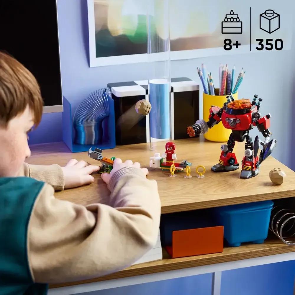 LEGO 77005 Sonic the Hedgehog Knuckles contra Robô Egg Crusher do Dr. Eggman (8+ anos - 350 peças) — miniatura 4
