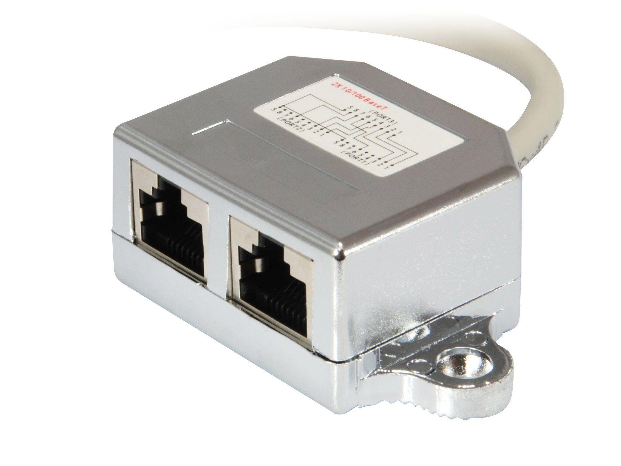 Splitter de Rede EQUIP 127608 (0,15 m - Prateado), miniatura 3