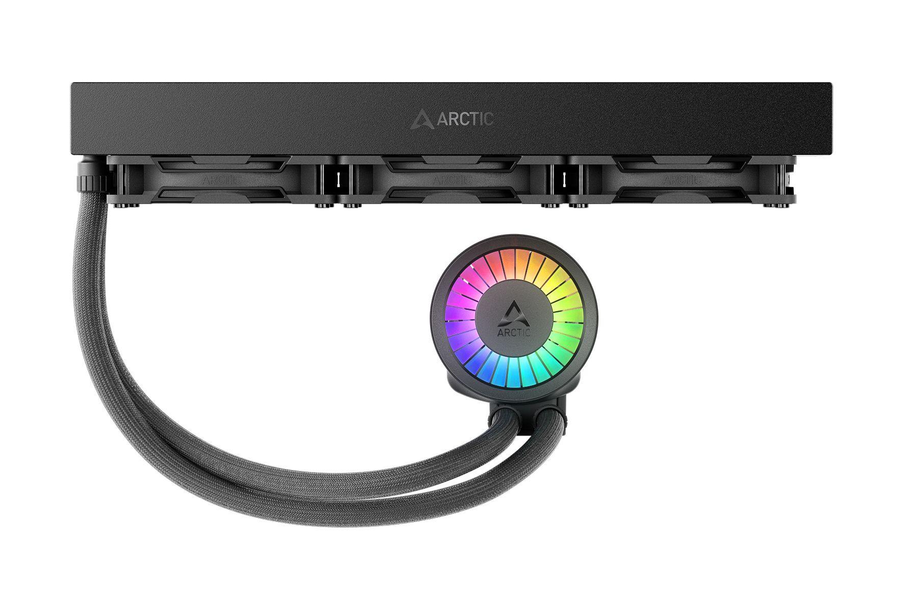 Sistema de Refrigeração Líquida ARCTIC Liquid Freezer III Pro 360 A-RGB (12 cm - 3000 RPM - Multi - Preto) — miniatura 3
