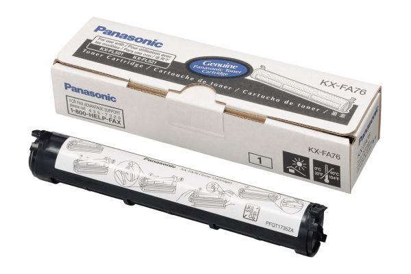 Toner para Fax PANASONIC KX-FA76X (2000 páginas - Preto)