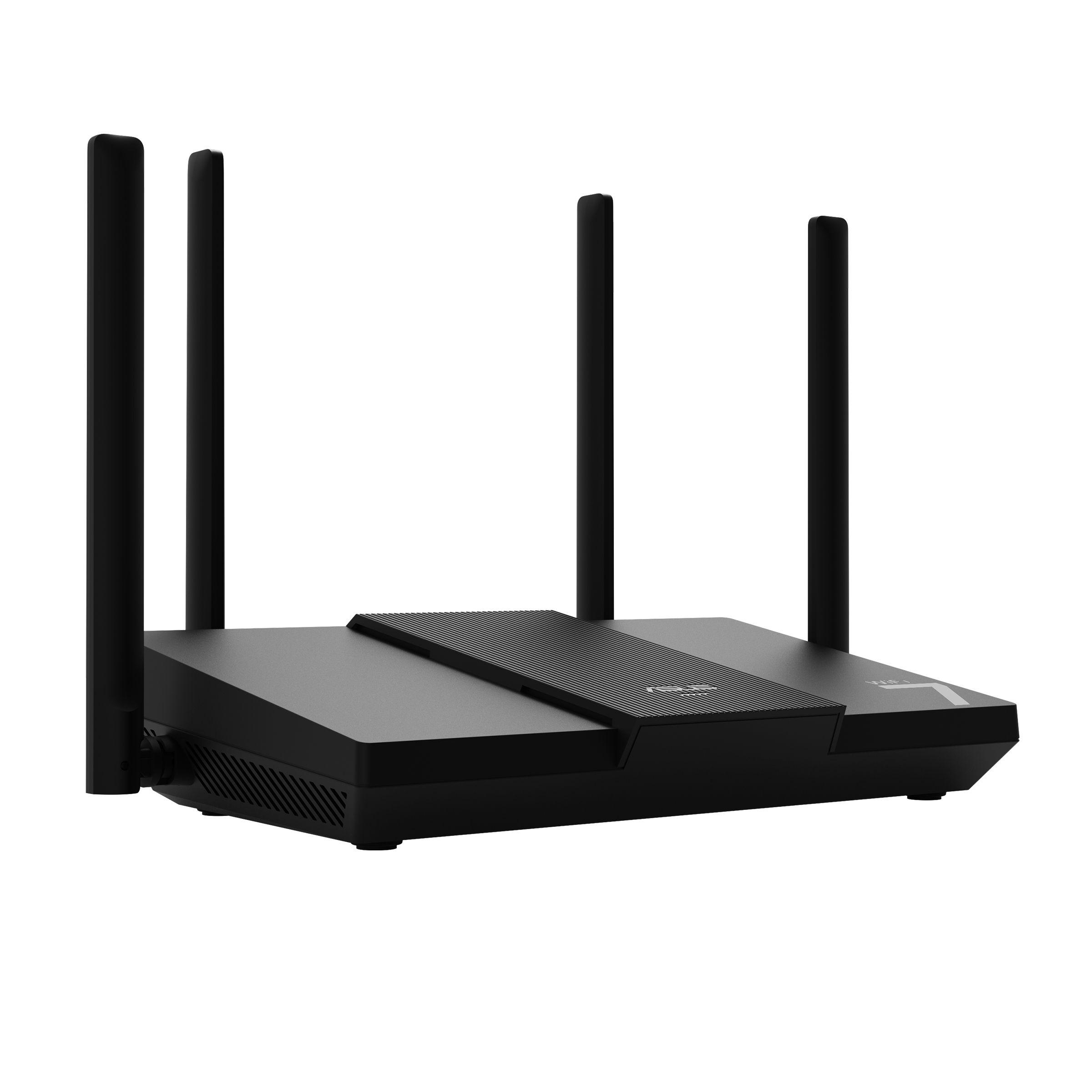 Router ASUS RT-BE50 (Wi-Fi 7 - 2882 Mbit/s - Dual-band - Preto) — miniatura 3