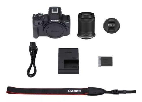 Câmara Mirrorless CANON EOS R50+18-150MM (1620000 dot - Preto), miniatura 4