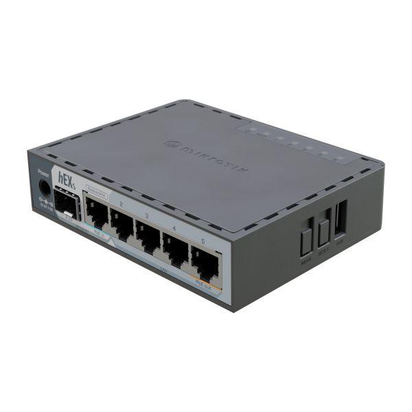 Router com Fios MIKROTIK hEX S E60iUGS (Gigabit Ethernet - Preto) — miniatura 2