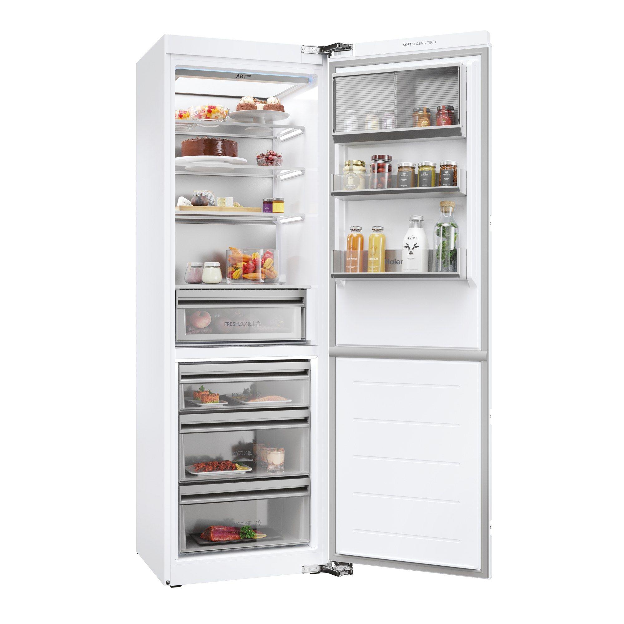 Frigorífico Combinado de Encastre HAIER HMLT7518EWF (278 L - hOn - 177,2x55,5x54 cm - Branco) — miniatura 2