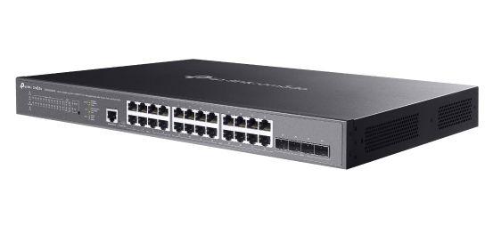 Switch TP-LINK Omada SG3428XMPP (Gigabit Ethernet - 12 MB - 128 Gbit/s - Preto) — miniatura 2