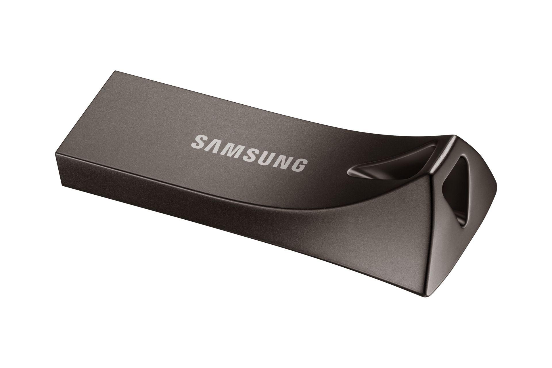 Pen USB SAMSUNG BAR Plus MUF-512BE4/APC (512 GB - Sem tampa - USB Type-A - Cinza Titânio), miniatura 4