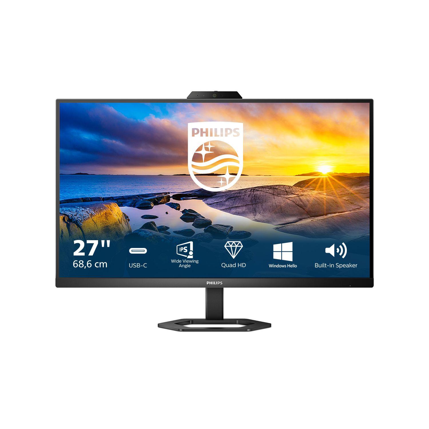 Monitor PHILIPS 27E1N5600HE/00 (27" - IPS - 75 Hz - Preto) — miniatura 2