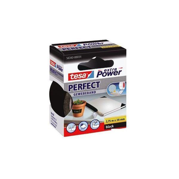 Fita Adesiva de Tecido TESA Extra Power Perfect 56341 (Preto), miniatura 3