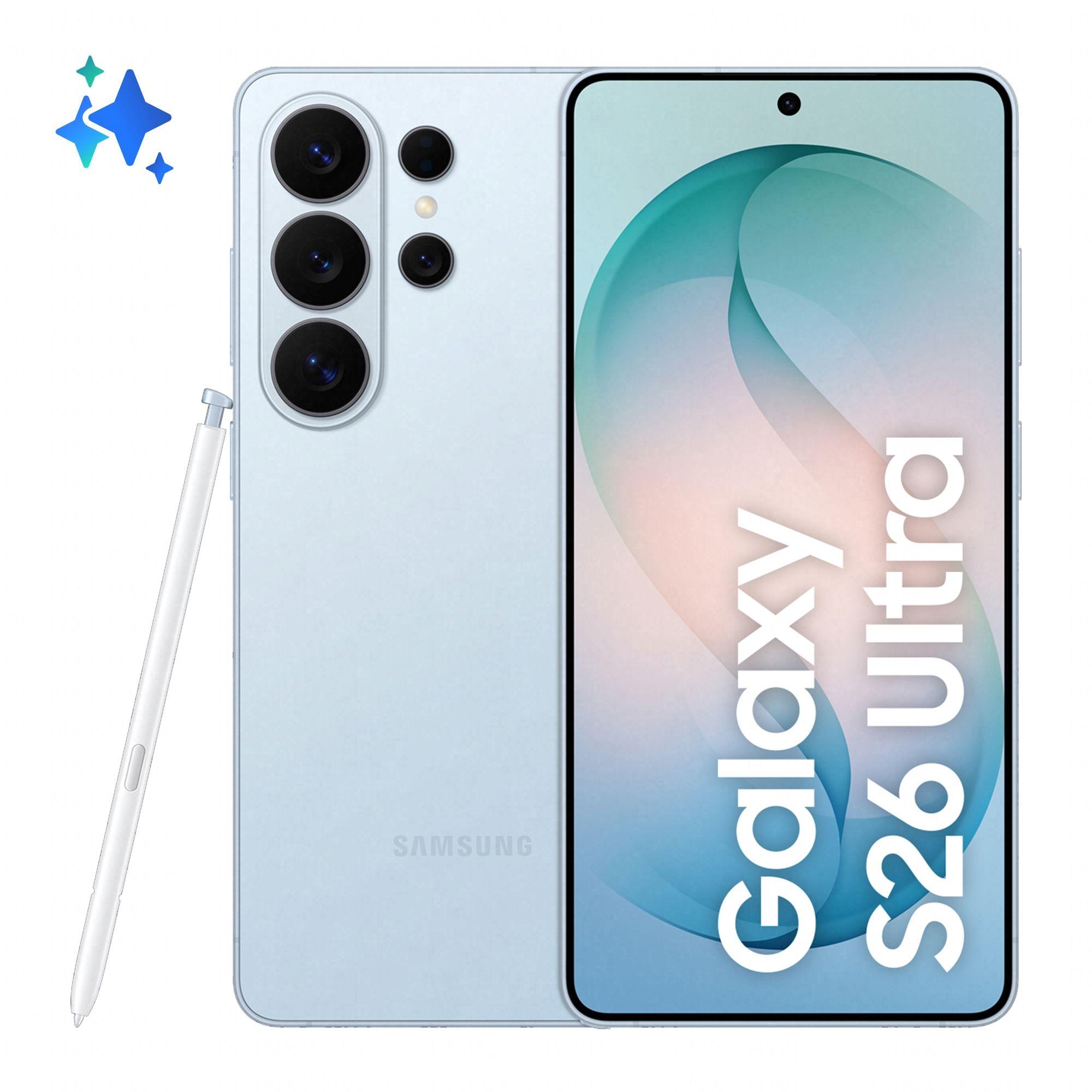 Smartphone SAMSUNG Galaxy S26 Ultra 5G (16GB/1TB - 6,9" - Azul-claro)