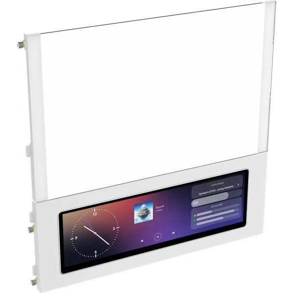 Caixa PC CORSAIR FRAME 4000D LCD RS ARGB (Mid-Tower - Plástico, aço, vidro temperado - Ventoinhas da caixa - Branco) — miniatura 2