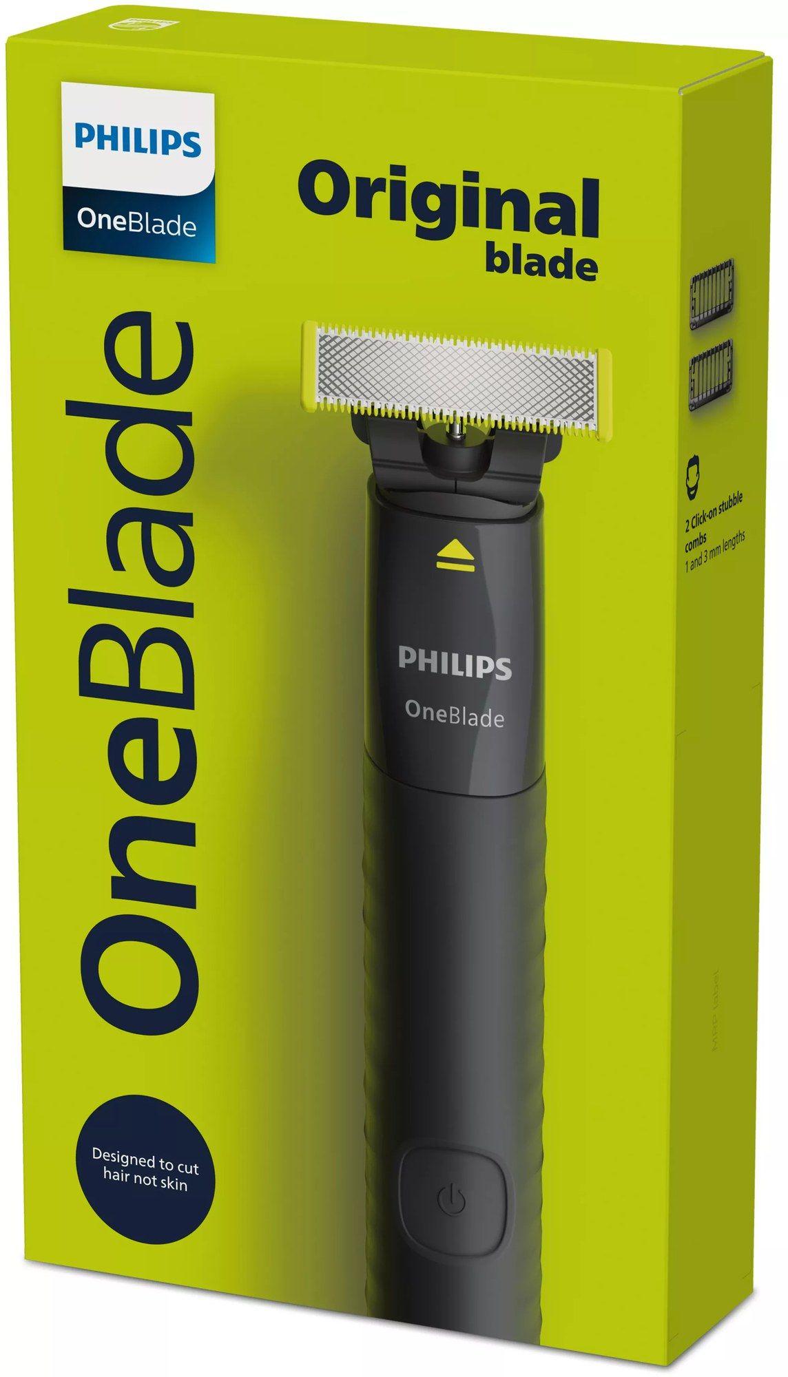 Máquina de Barbear PHILIPS OneBlade Face QP1424/10 (Carvão), miniatura 2