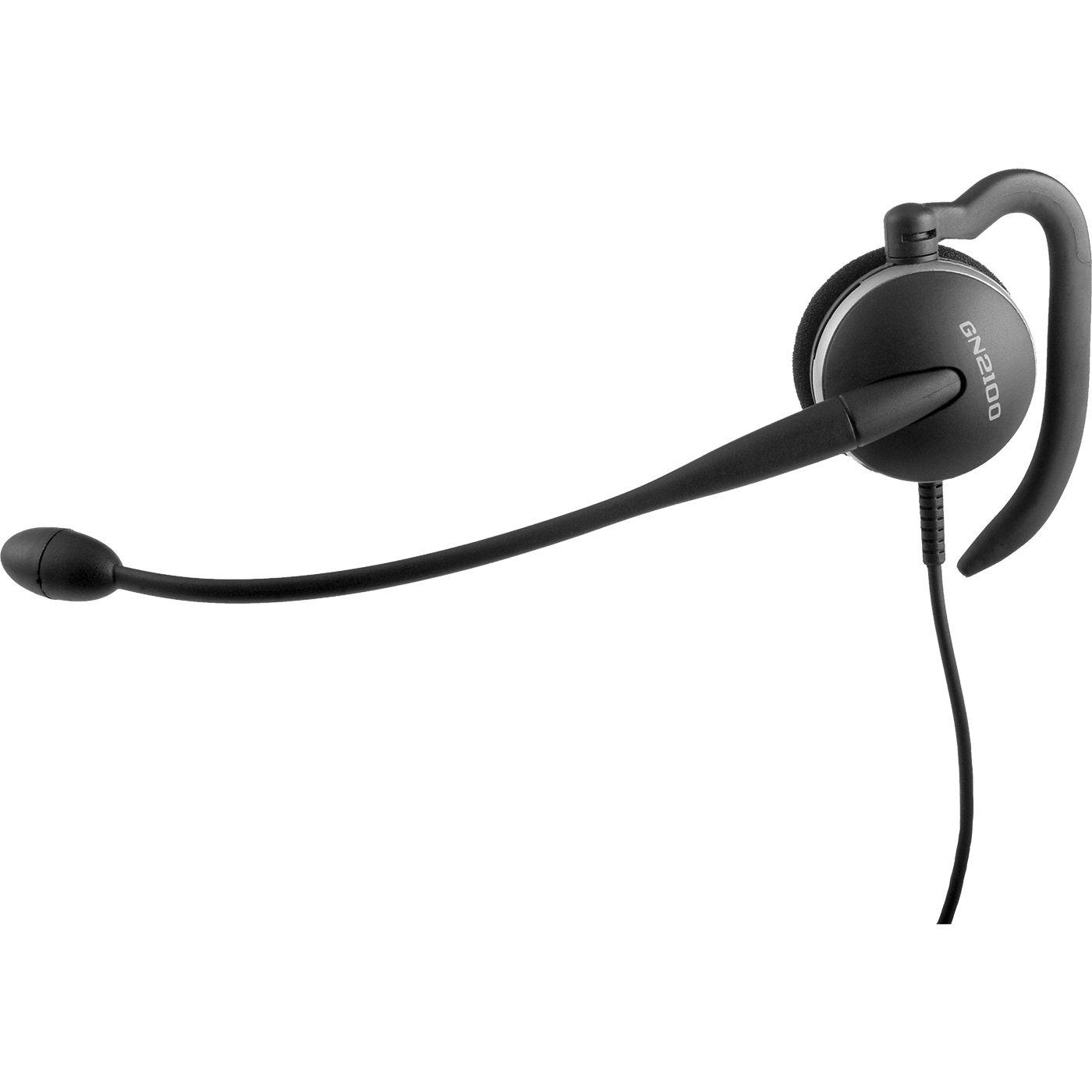 Headset JABRA GN 2100 Mono Flex 3-in-1 (Monofónico - Com fios - Supra-aural - Preto)