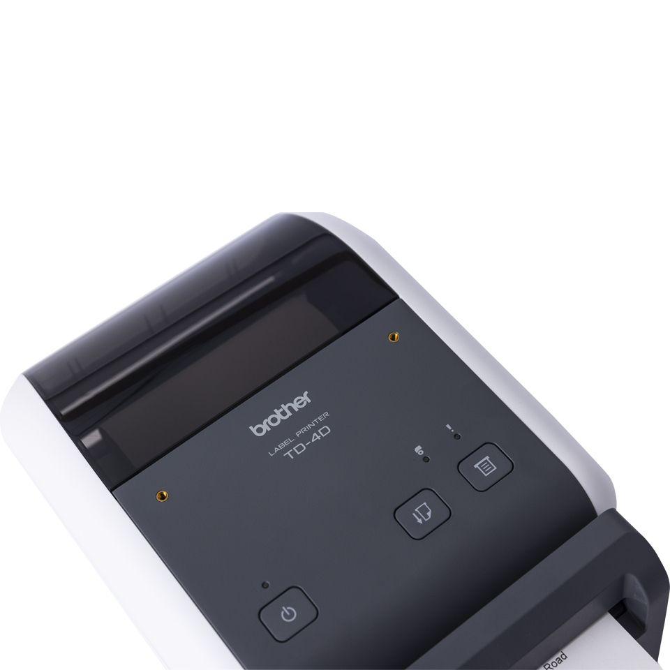 Impressora de Etiquetas BROTHER TD-4420DNFC (Com fios - Preto), miniatura 5