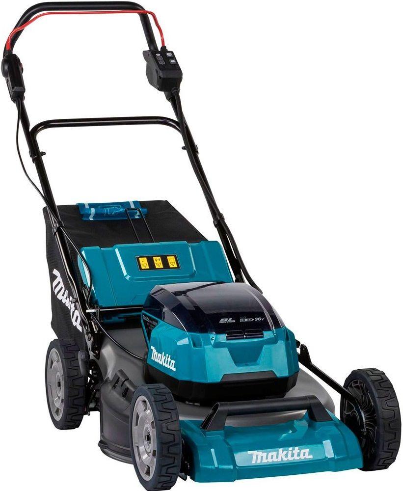 Corta-Relva a Bateria MAKITA DLM530Z (53 cm - 2300 m² - 60 L - Preto/Azul), miniatura 3