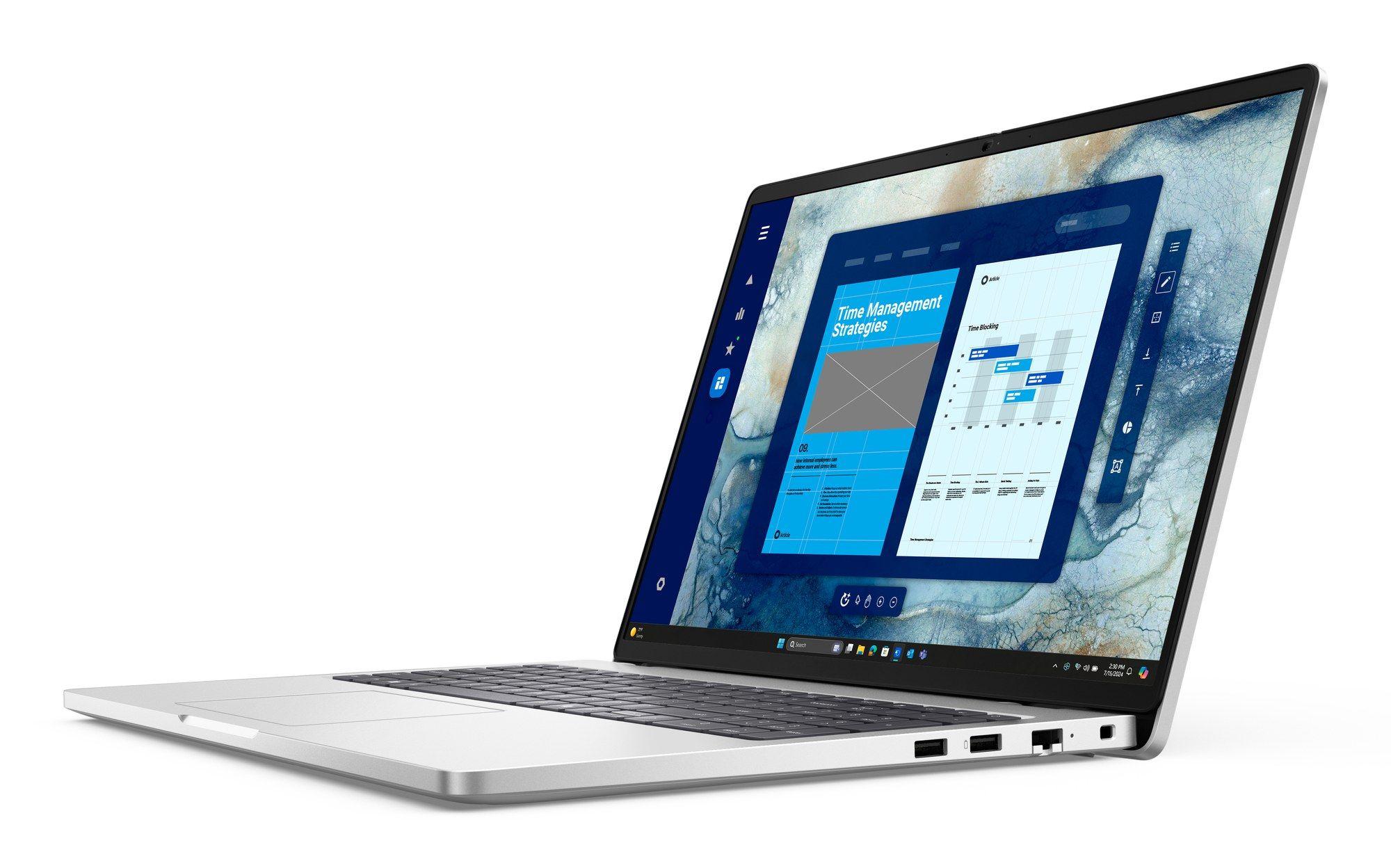 Computador Portátil DELL Pro 16 PC16250 Intel Core Ultra 5 235U (16GB - 512GB SSD - 16" WUXGA - Layout DE - Platina), miniatura 3