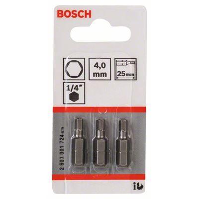 Ponta de Aparafusar BOSCH 2607001724 (Hex 4 - 25 mm), miniatura 3