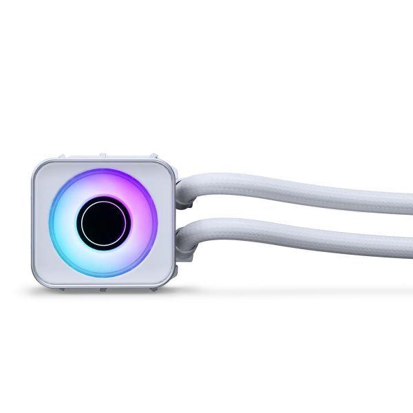 Sistema de Refrigeração Líquida para CPU PHANTEKS Glacier One 420D30 X2 DRGB (140 mm - 1800 RPM - RGB multicolorida - Branco) — miniatura 2