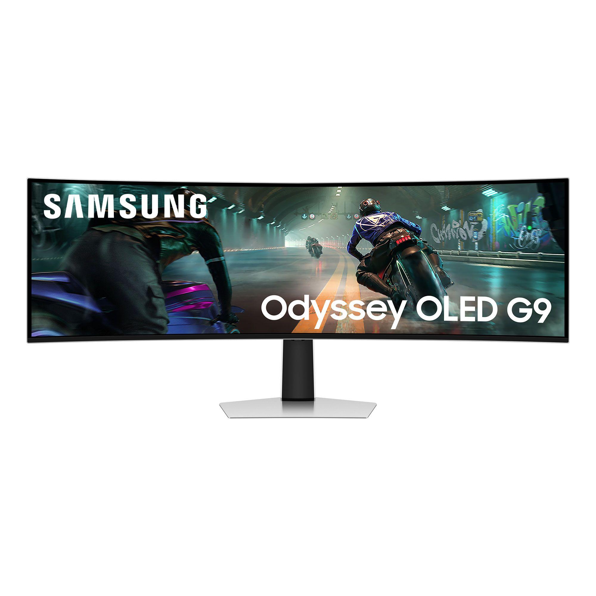 Monitor SAMSUNG S49DG910SU (49" - OLED - 144 Hz - Prateado)