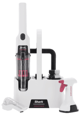 Aspirador de Nódoas SHARK StainForce HX100EU (Altura 50,4 cm - Sem fios - 2000 mAh - Branco)