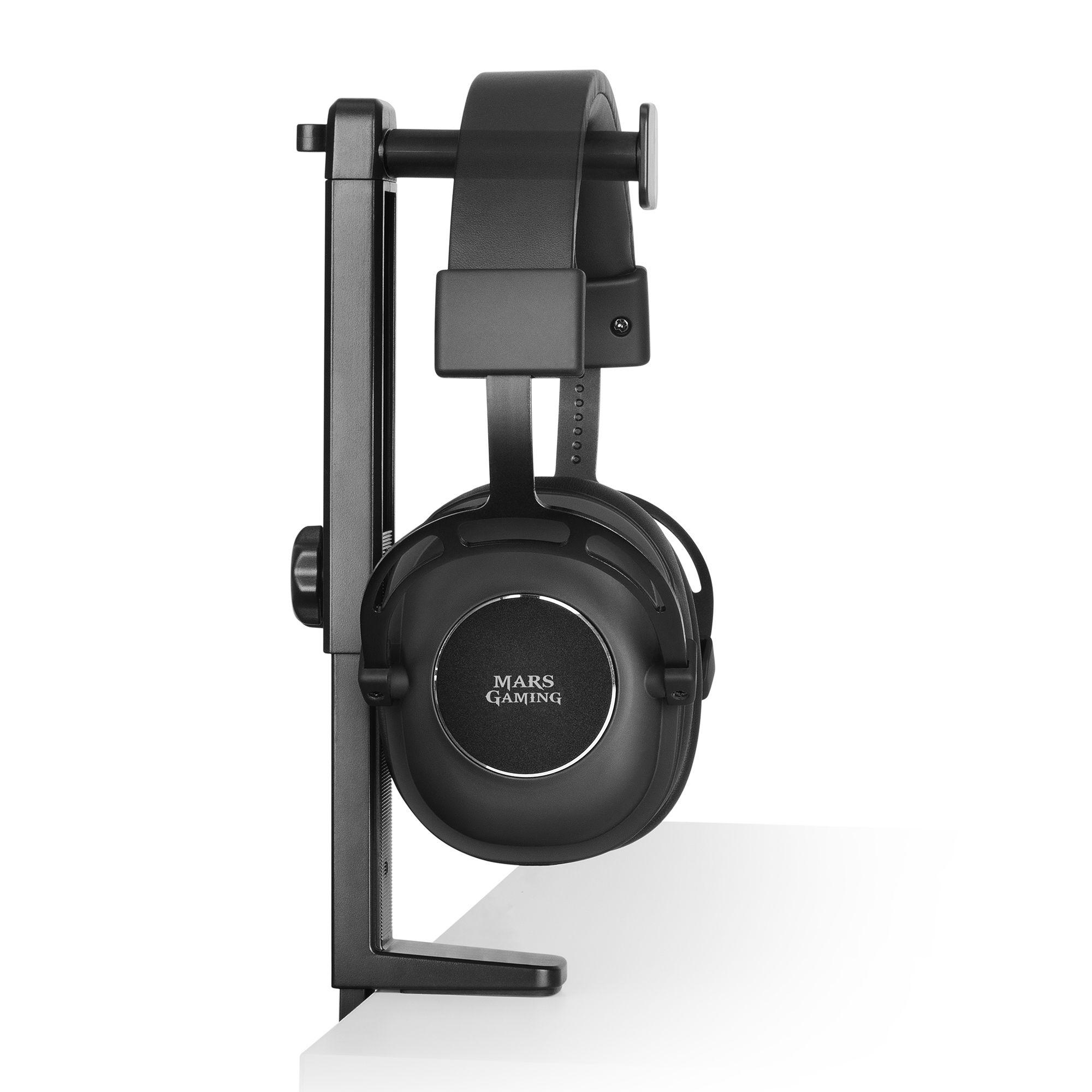 Suporte para Auscultadores MARS GAMING MHH2 (Universal - Preto), miniatura 3