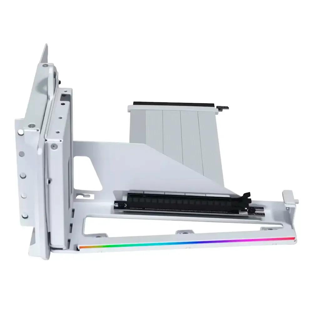 Suporte Vertical para Placa Gráfica LIAN LI V4 (Branco), miniatura 6