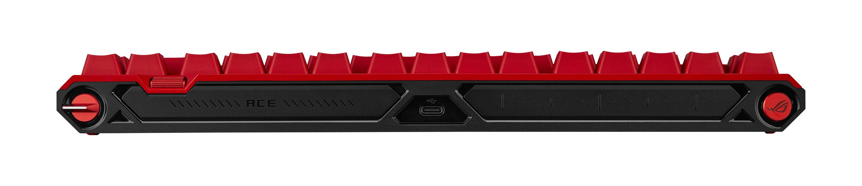 Teclado ASUS ROG Falchion Ace 75 HE (Switch magnético-mecânico - 75% - USB - Vermelho) — miniatura 5