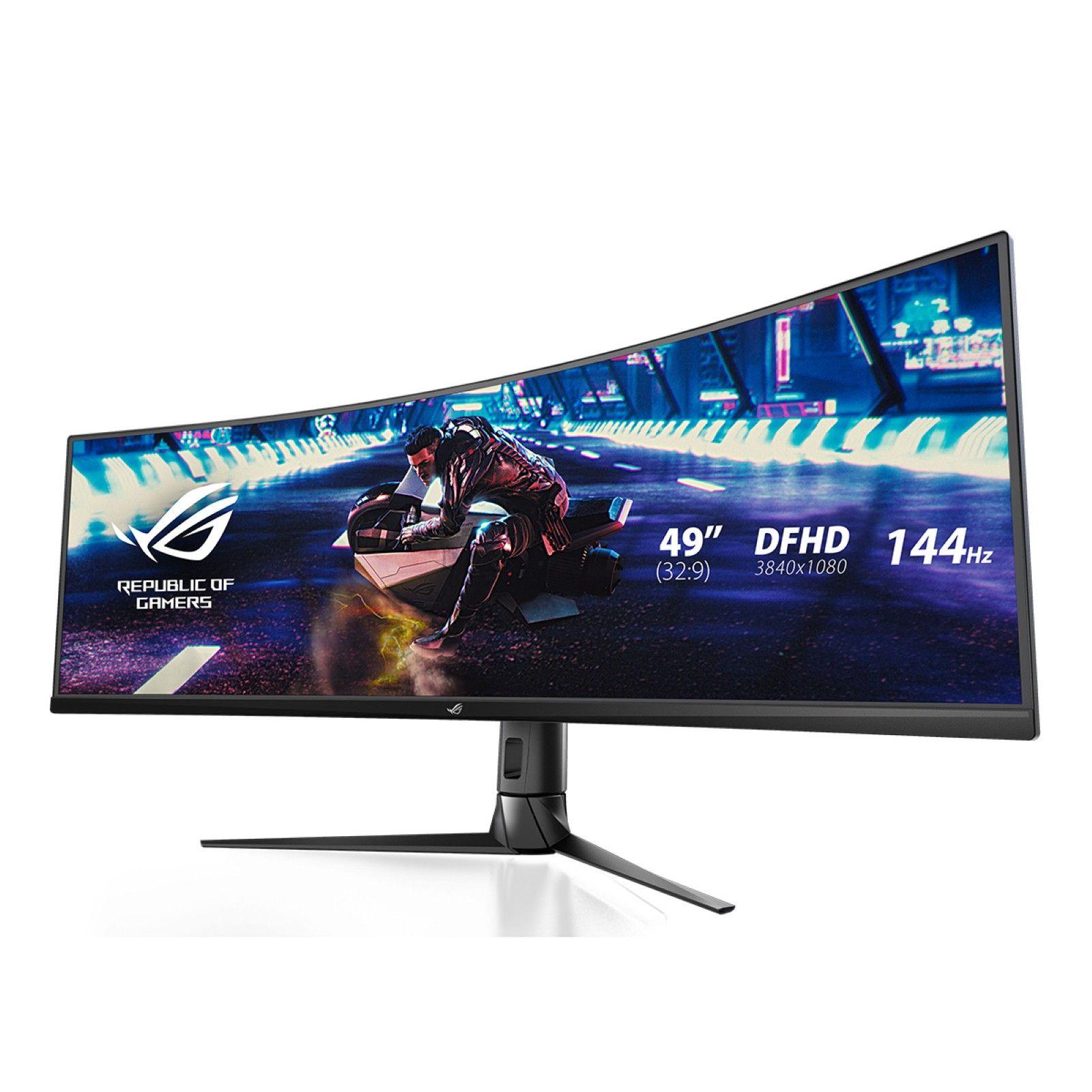 Monitor ASUS ROG Strix XG49VQ (49" - VA - 144 Hz - Preto)