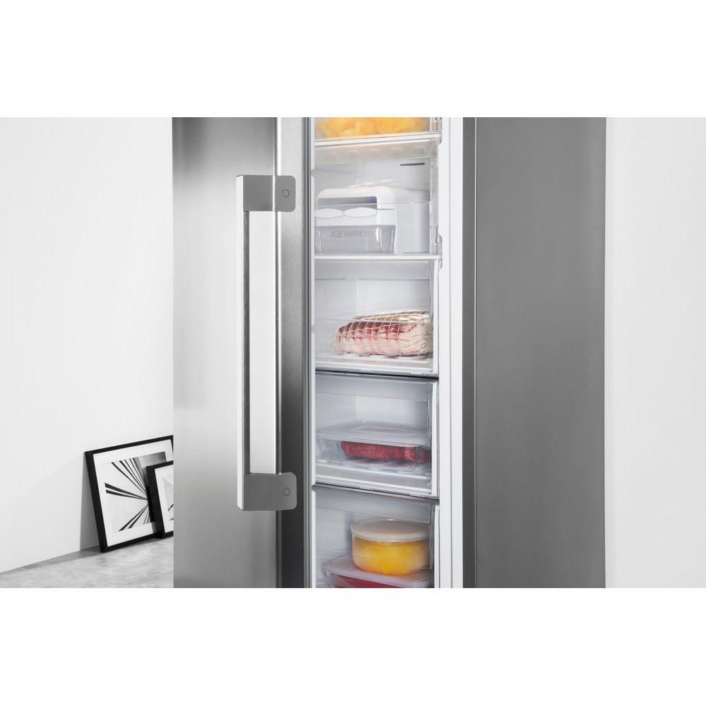 Arca Vertical Independente WHIRLPOOL UW8F2YXBIF2 (Altura 187,5 cm - 188 cm - 60 cm - Inox) — miniatura 5