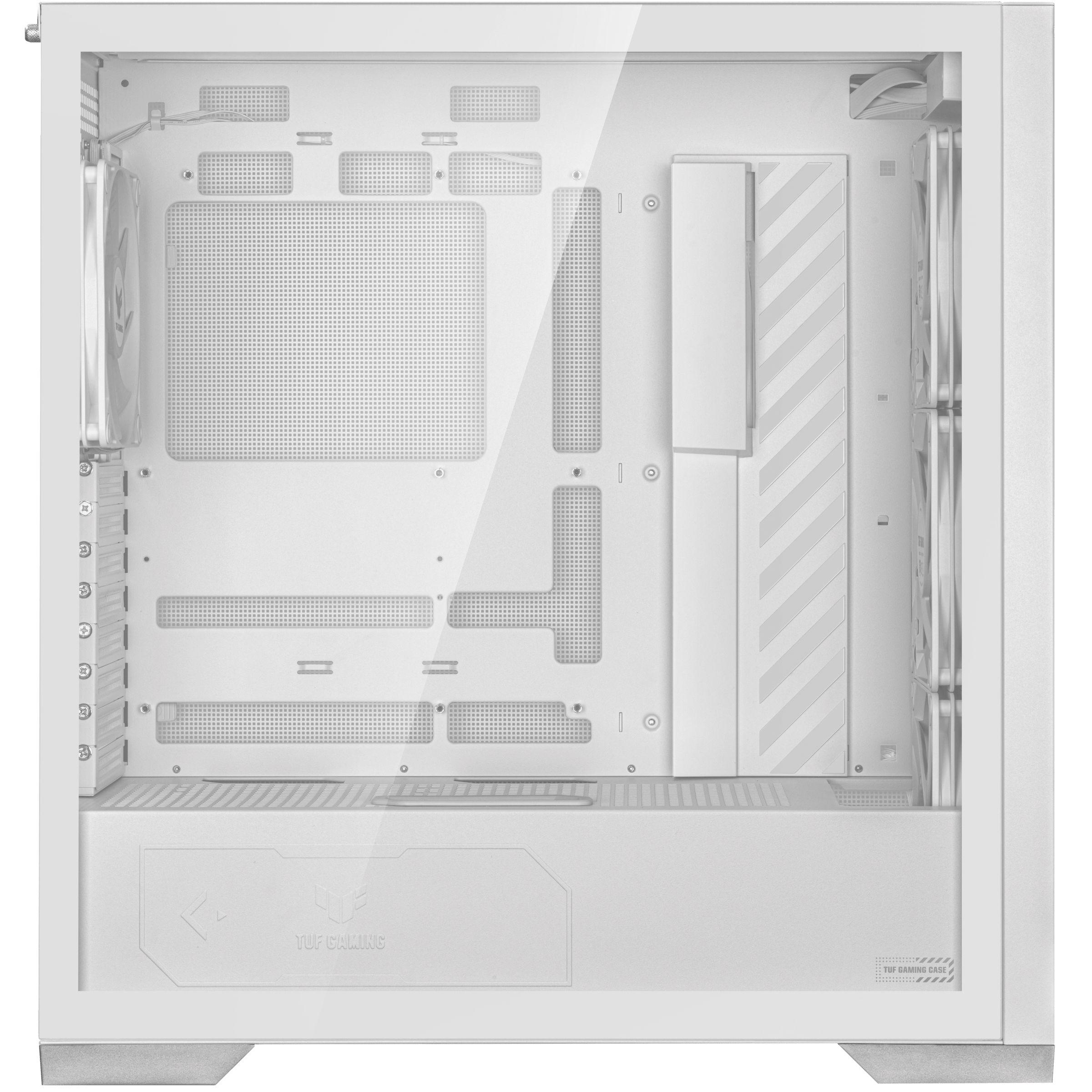 Caixa PC ASUS TUF Gaming GT302 ARGB (EATX, ATX, micro ATX, Mini-ITX - Midi Tower - 16,5 cm - Branco) — miniatura 4