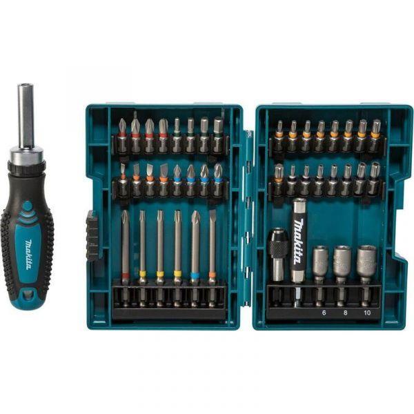 Jogo de Pontas e Brocas MAKITA E-25096 (Azul), miniatura 2