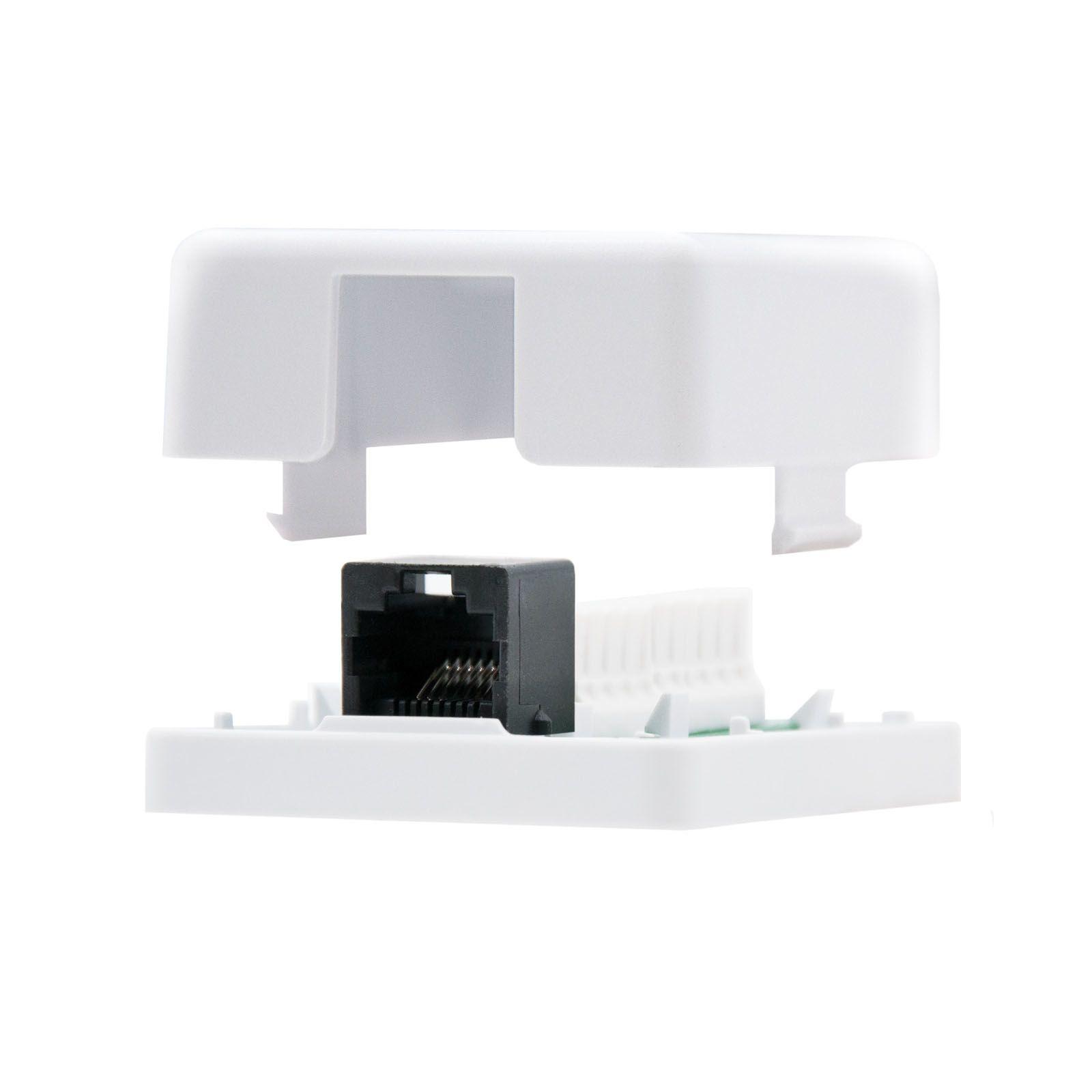 Tomada de Superfície NANOCABLE 10.21.1501 (Branco) — miniatura 4