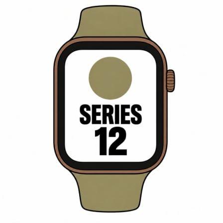 Smartwatch APPLE S12 GPS 42 mm (Retangular - watchOS 27 - S11)