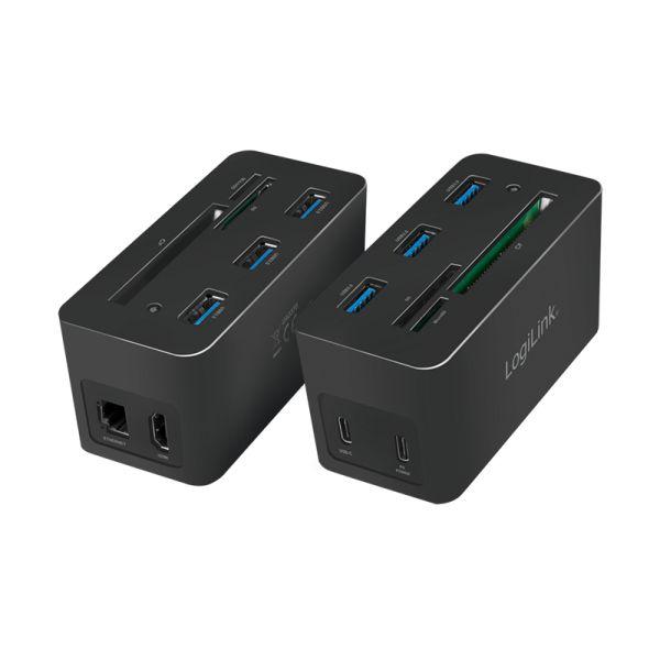 Base Docking LOGILINK UA0370 (Preto) — miniatura 4
