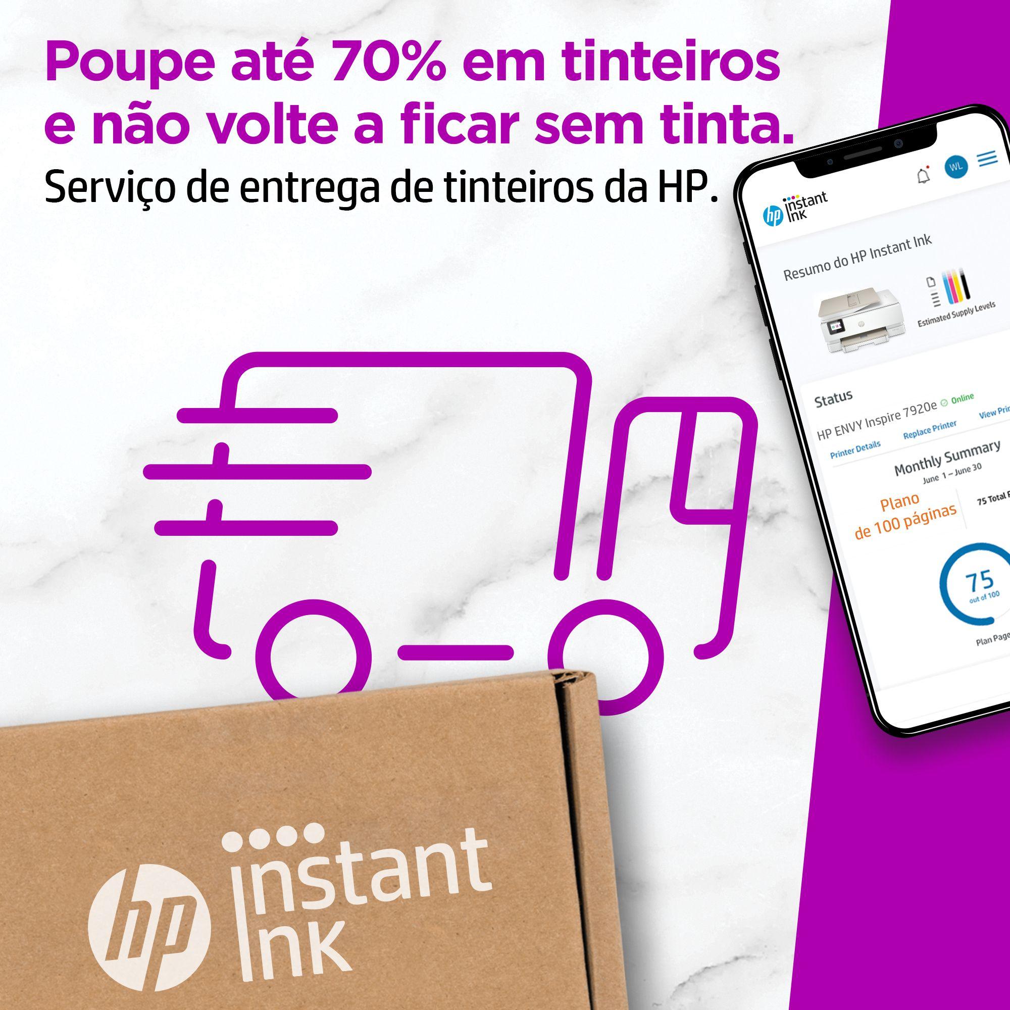 Impressora Multifunções HP ENVY Inspire 7920e (A4 - Impressão a cores - 125 folhas - Bege), miniatura 14