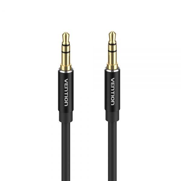 Cabo de Áudio VENTION BAXBF (1 m - Jack 3,5 mm macho - Preto)