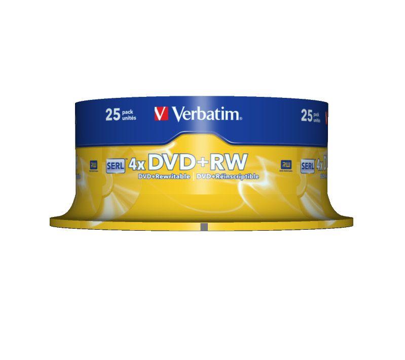 Disco DVD+RW VERBATIM 43489 (Prateado mate) — miniatura 2