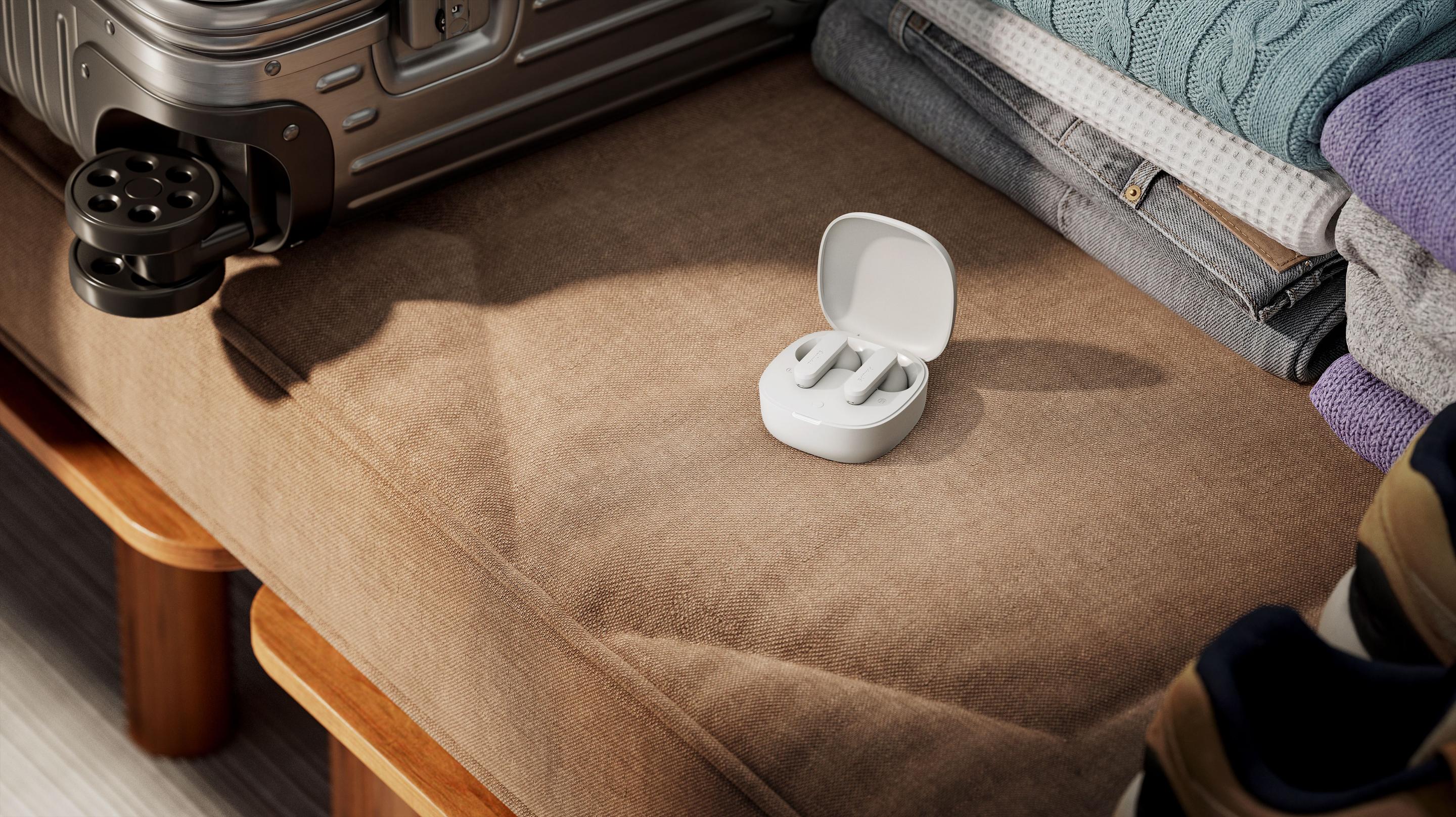 Auscultadores PHILIPS TAT2100WT/00 (Binaural - True Wireless Stereo - Intra-aural - Branco) — miniatura 5