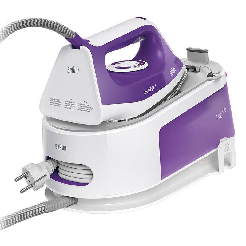 Centro de Engomar BRAUN CareStyle 1 IS 1014 VI (2200 W - 1,5 l - 6 bar - Violeta)