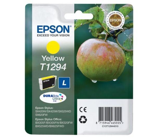 Tinteiro EPSON T1294 (616 páginas - Amarelo)