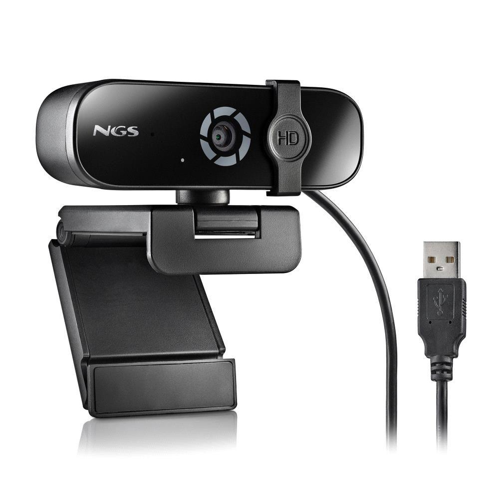 Webcam NGS XpressCam 2000 (USB 2.0 - Preto) — miniatura 3