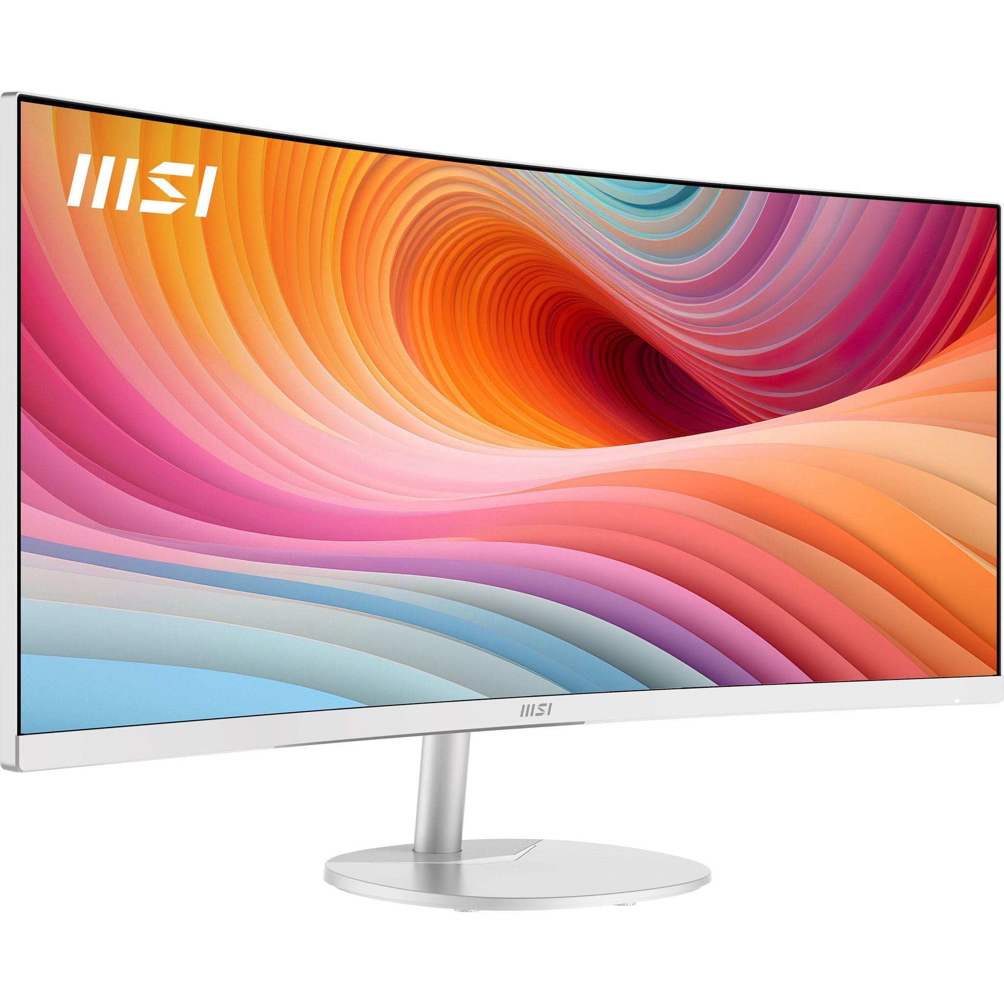 Monitor MSI PRO MP341CQW E12 (34" - VA - 120 Hz - Branco) — miniatura 6