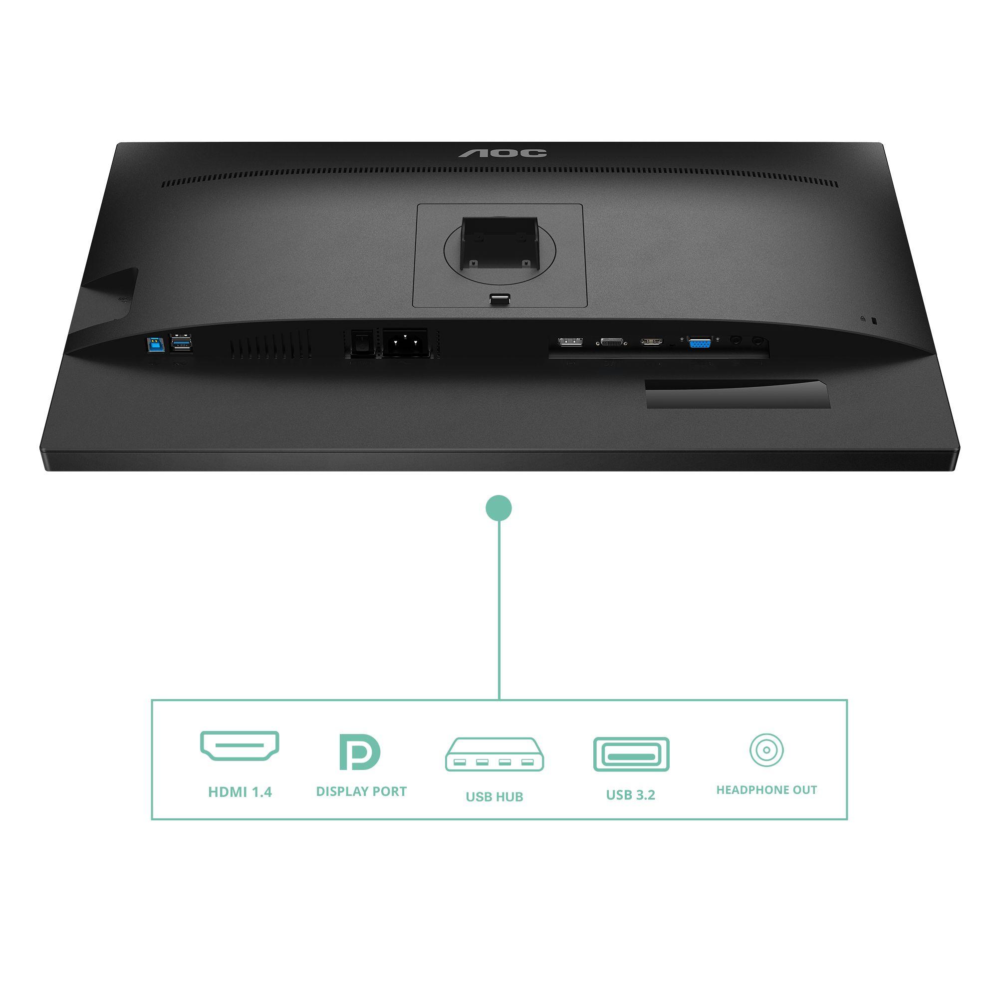 Monitor AOC 27P2Q (27" - IPS - 100 Hz - Preto) — miniatura 4
